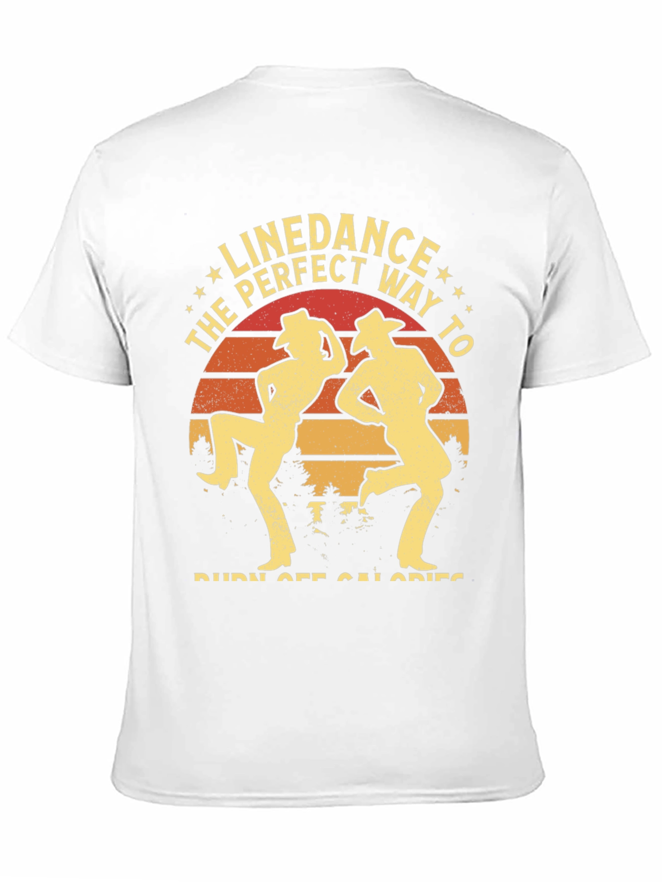 Line Dance Burn Calories Graphic Tee