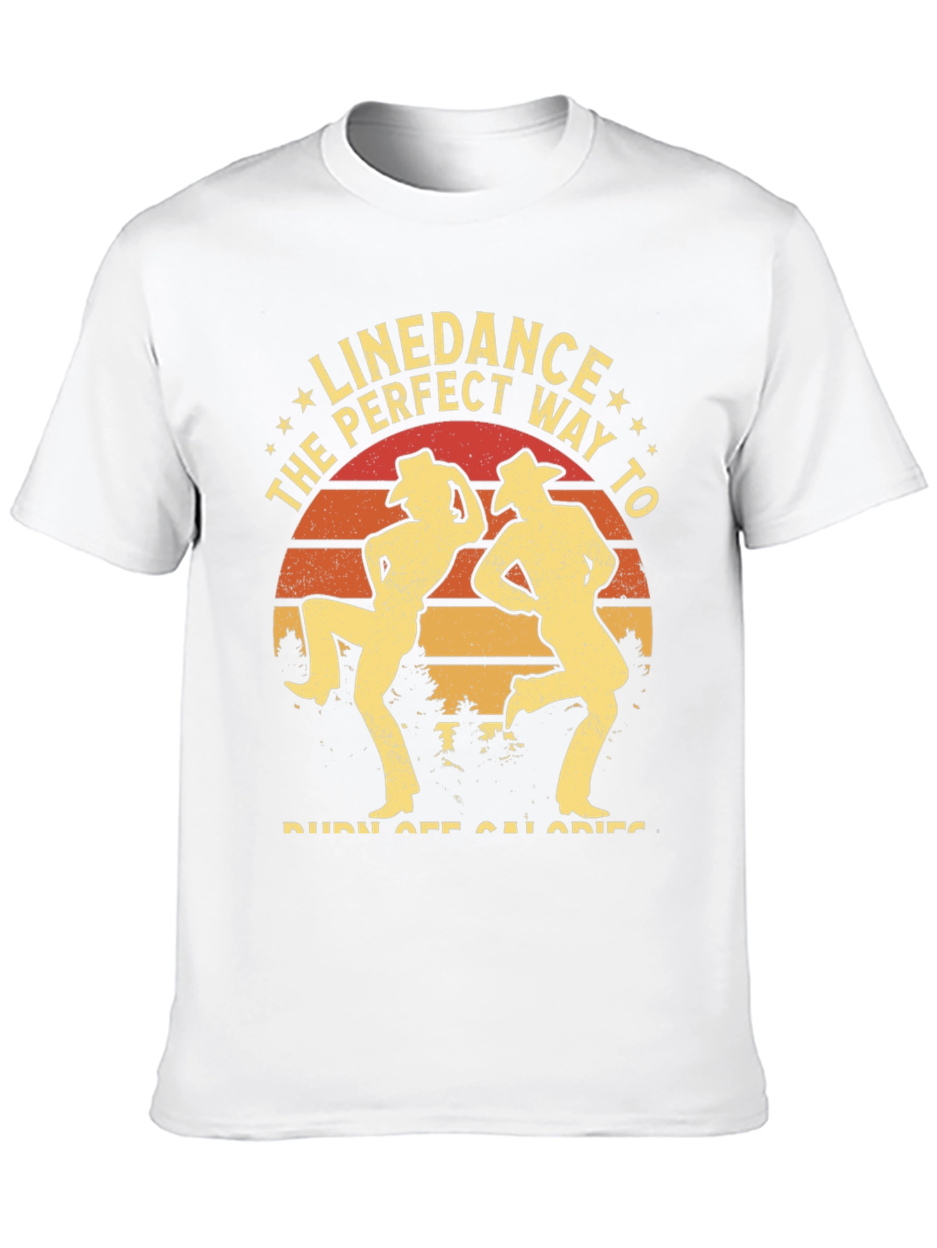Line Dance Burn Calories Graphic Tee