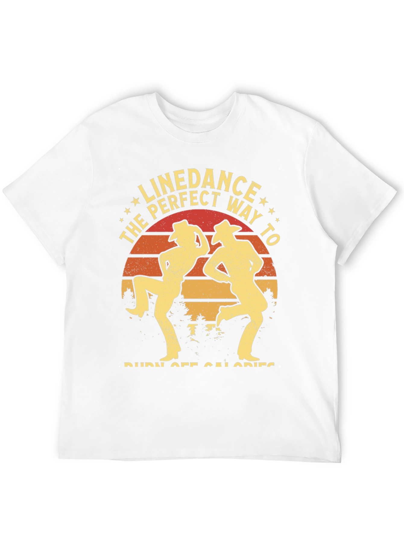 Line Dance Burn Calories Graphic Tee