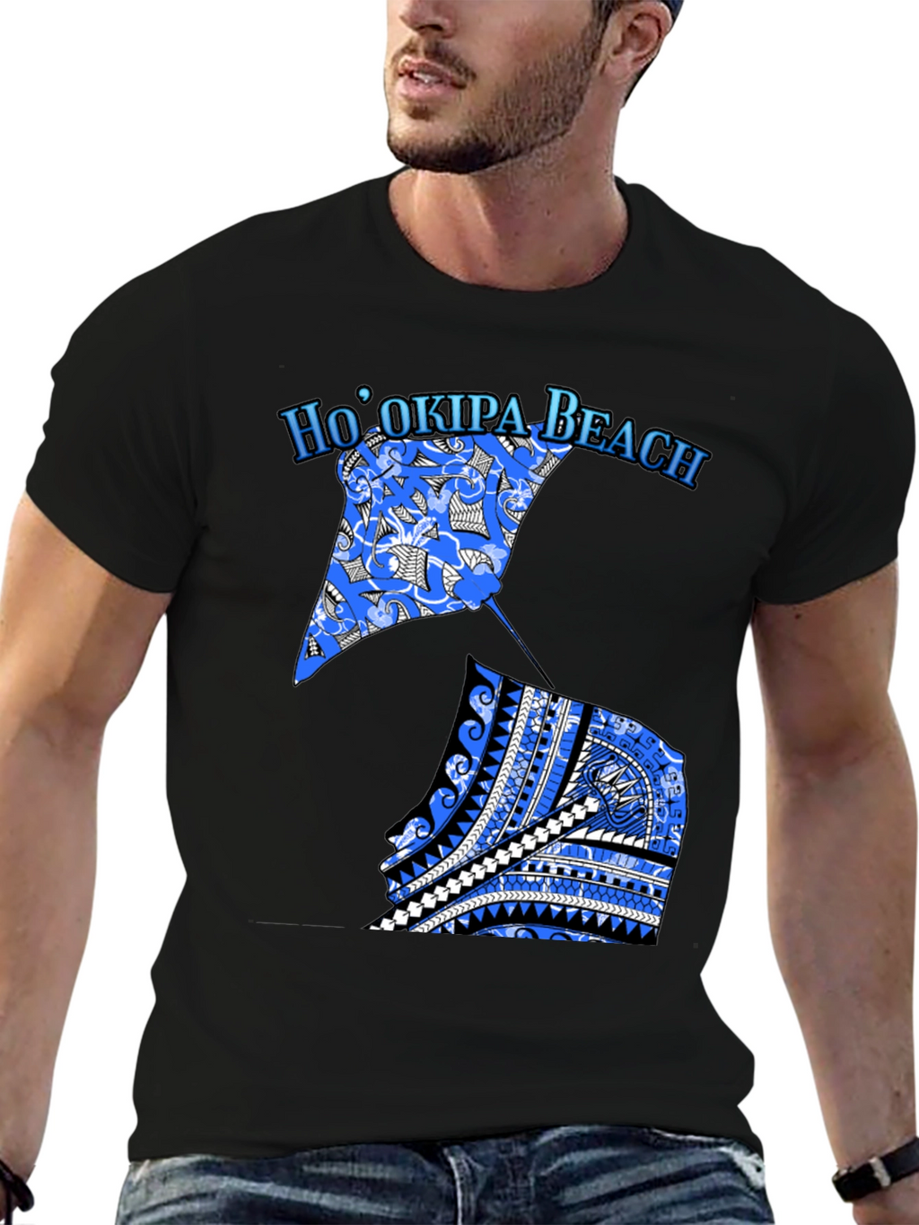 Hookipa Beach Ray Graphic Tee