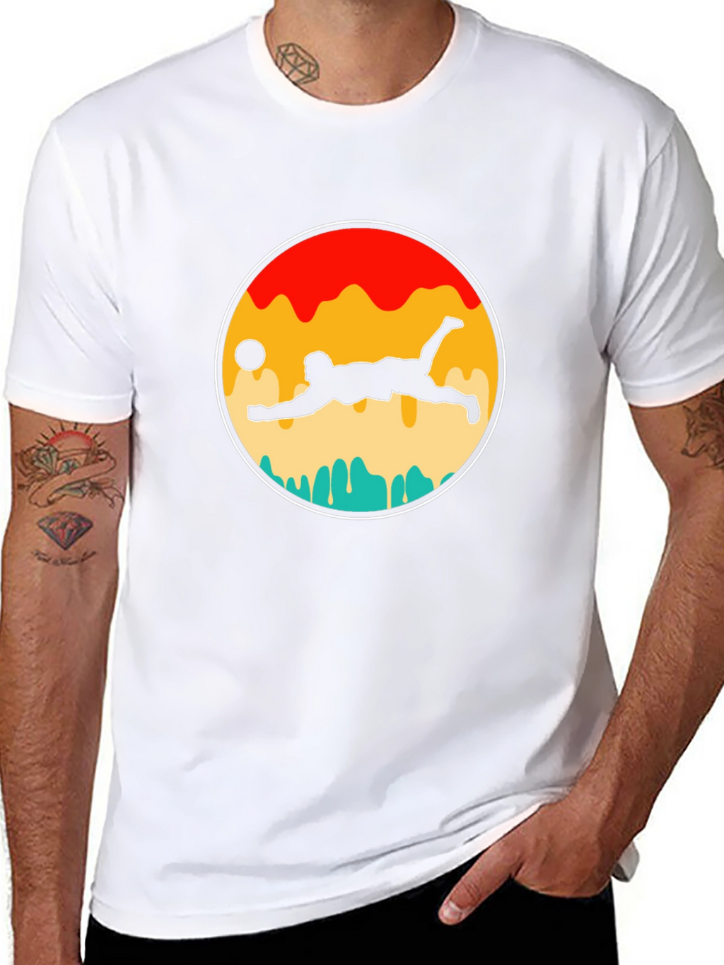 Retro Volleyball Graphic Tee
