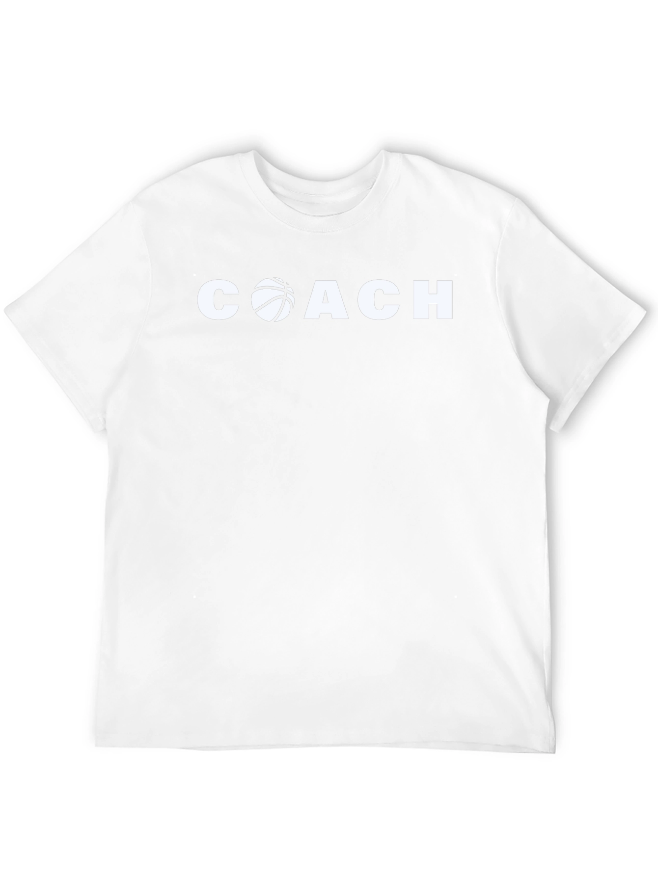 Basketball Coach T-Shirt - Black