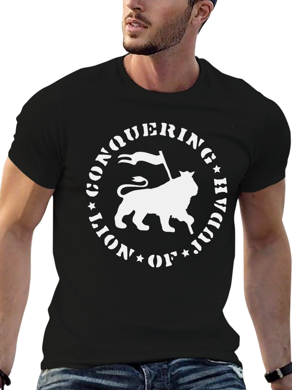 Conquering Lion of Judah Graphic T-Shirt