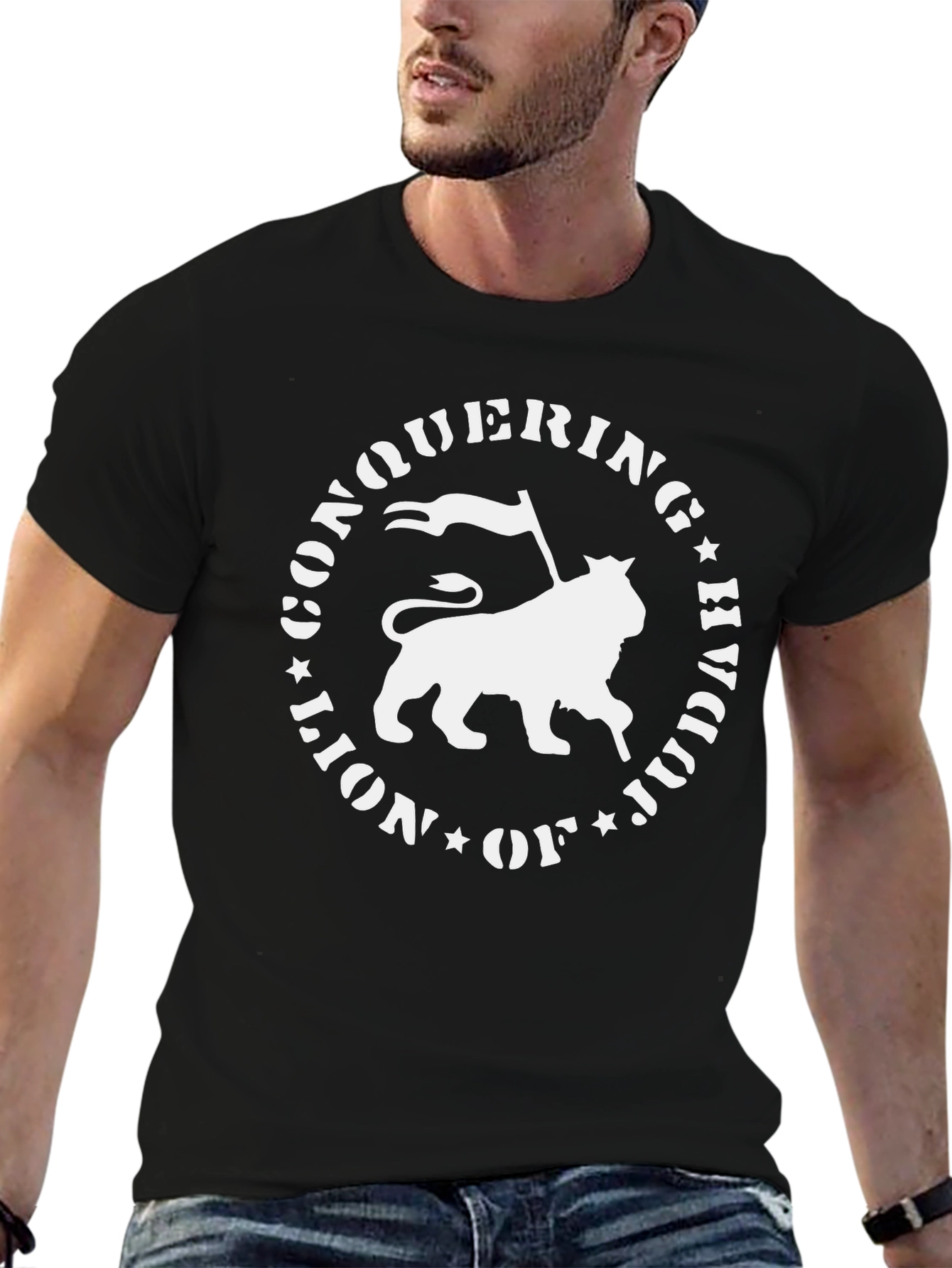Conquering Lion of Judah Graphic T-Shirt