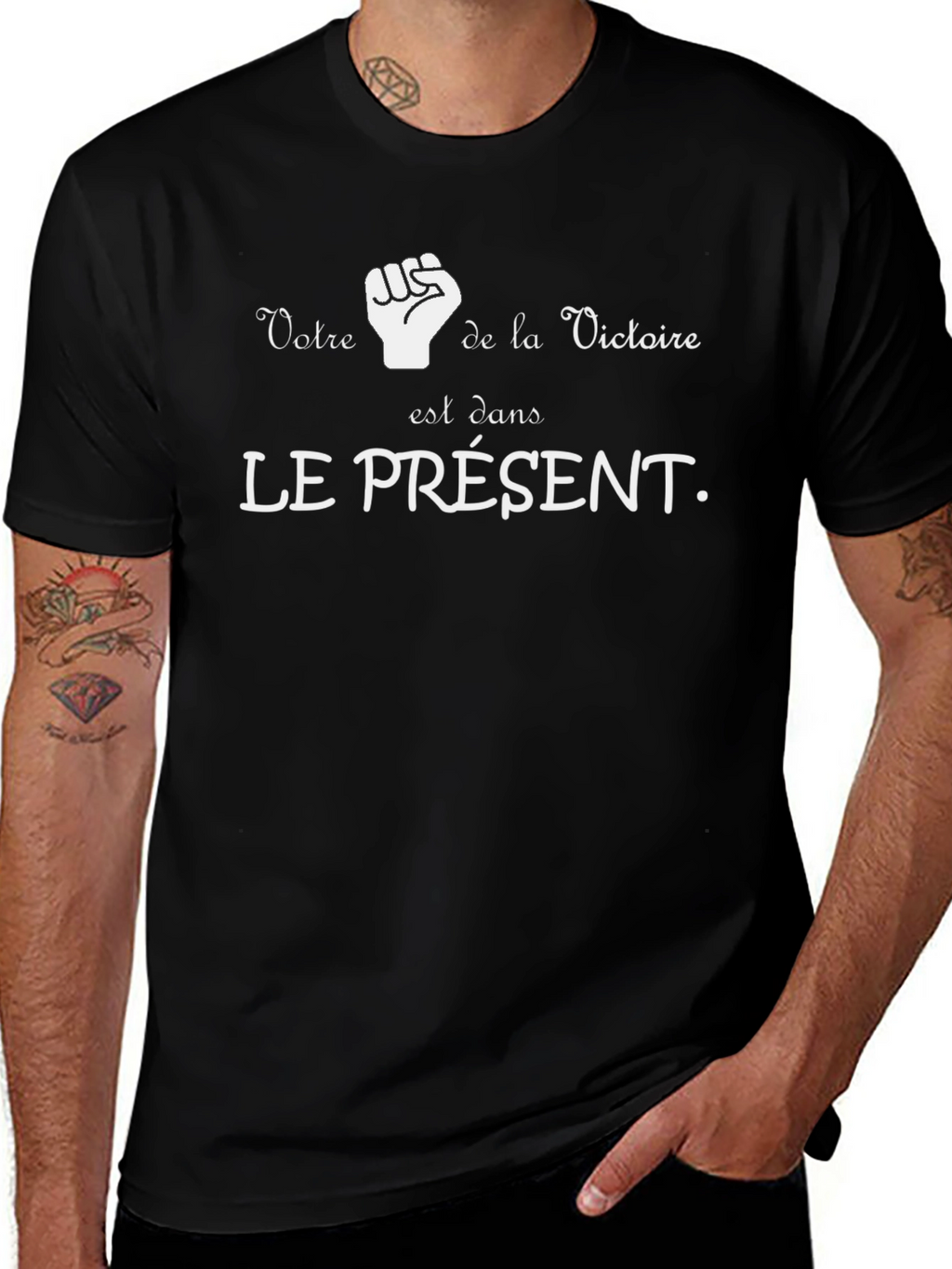 Votre Victoire T-Shirt - French Slogan Tee