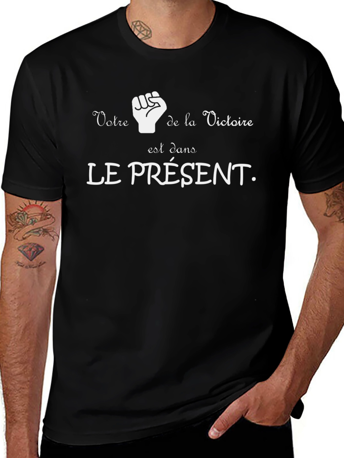 Votre Victoire T-Shirt - French Slogan Tee