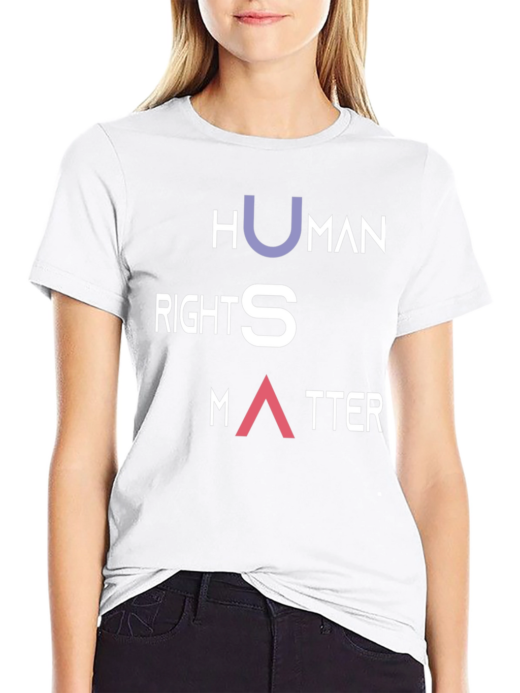 Human Rights Matter Graphic T-Shirt