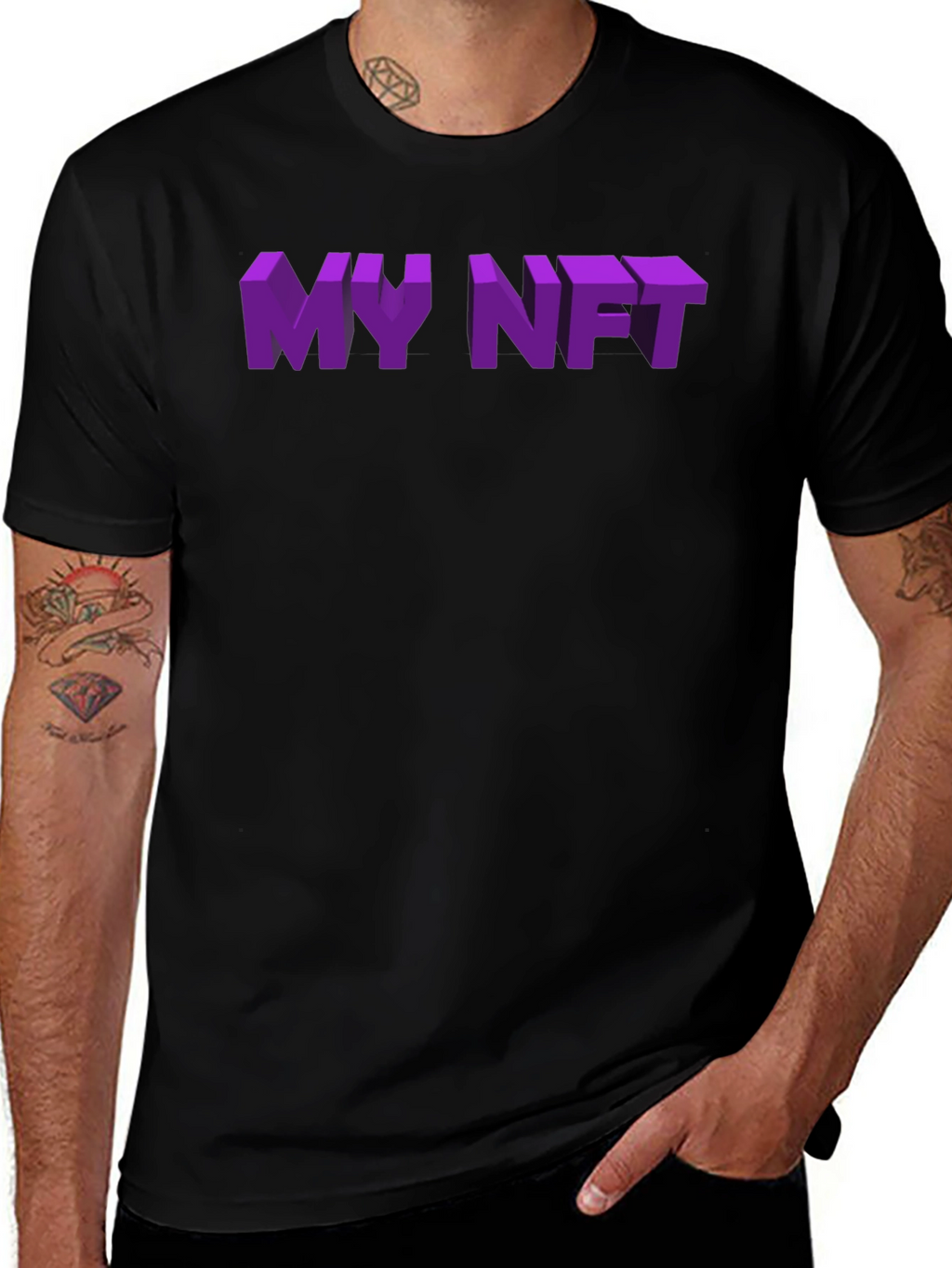 My NFT T-Shirt - Stylish Black Cotton Tee