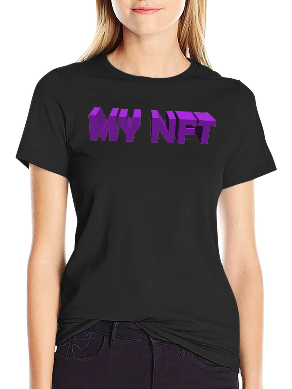 My NFT T-Shirt - Stylish Black Cotton Tee