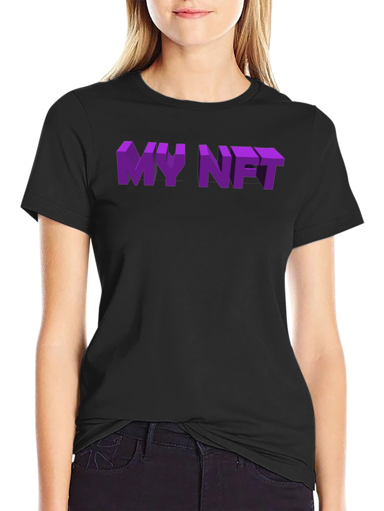 My NFT T-Shirt - Stylish Black Cotton Tee