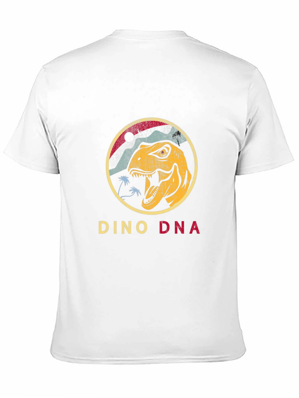 Dino DNA Graphic Tee - Retro Dinosaur T-Shirt