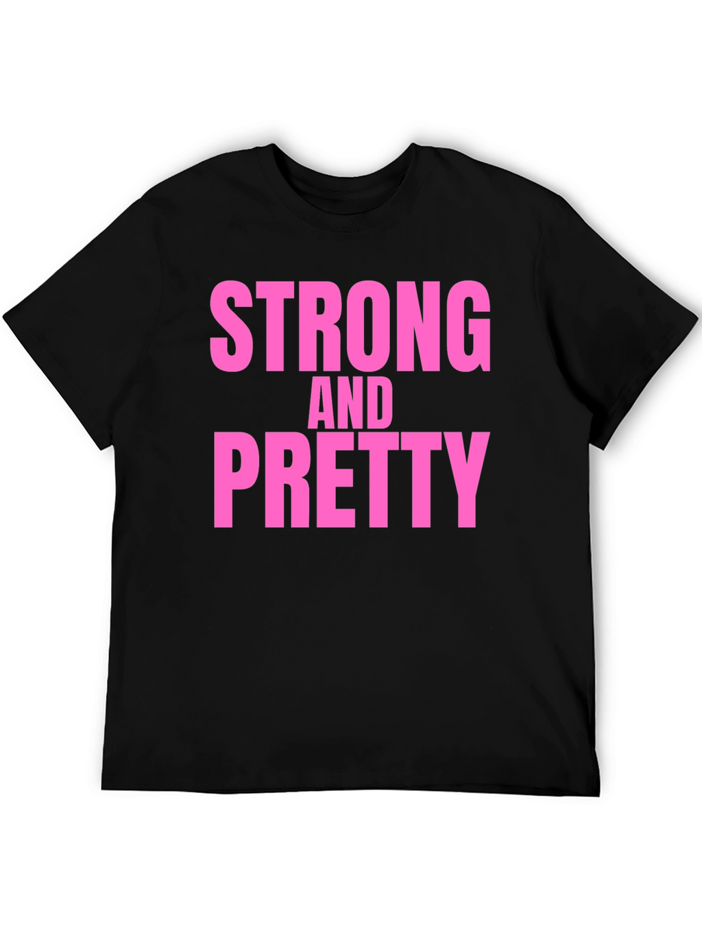 Strong & Pretty Graphic T-Shirt - Black