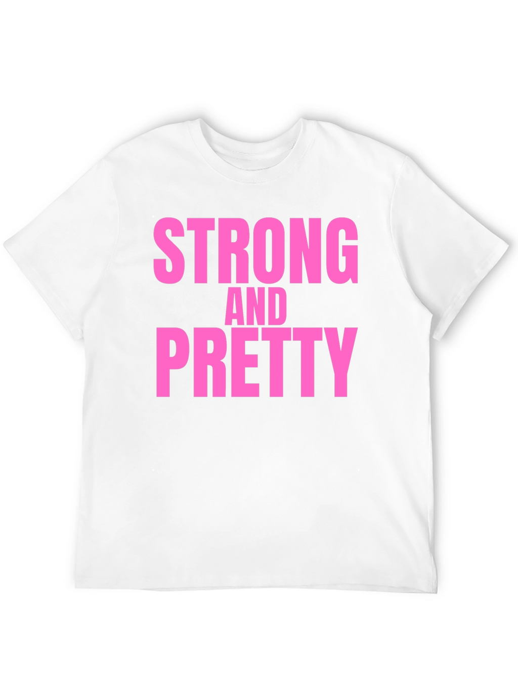 Strong & Pretty Graphic T-Shirt - Black