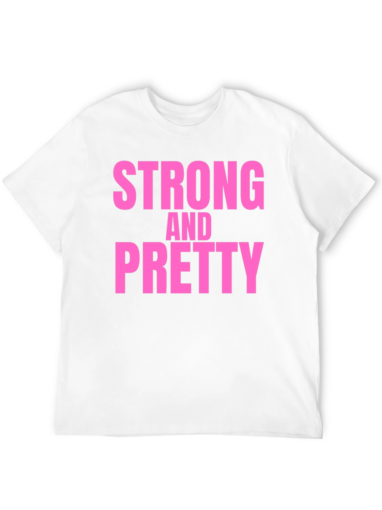 Strong & Pretty Graphic T-Shirt - Black