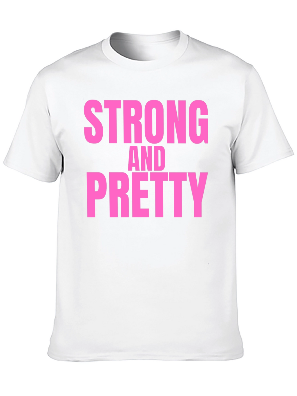 Strong & Pretty Graphic T-Shirt - Black