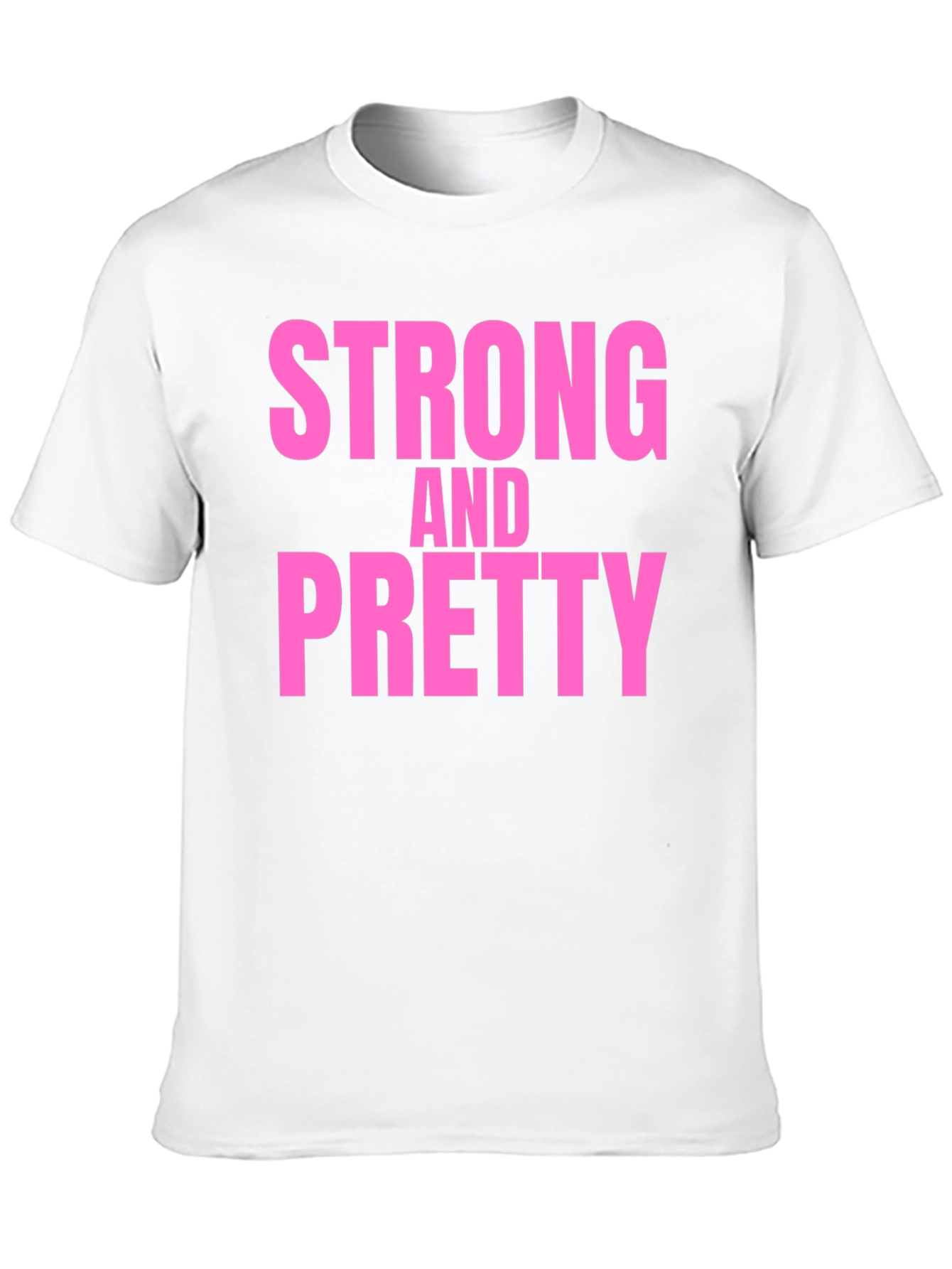Strong & Pretty Graphic T-Shirt - Black