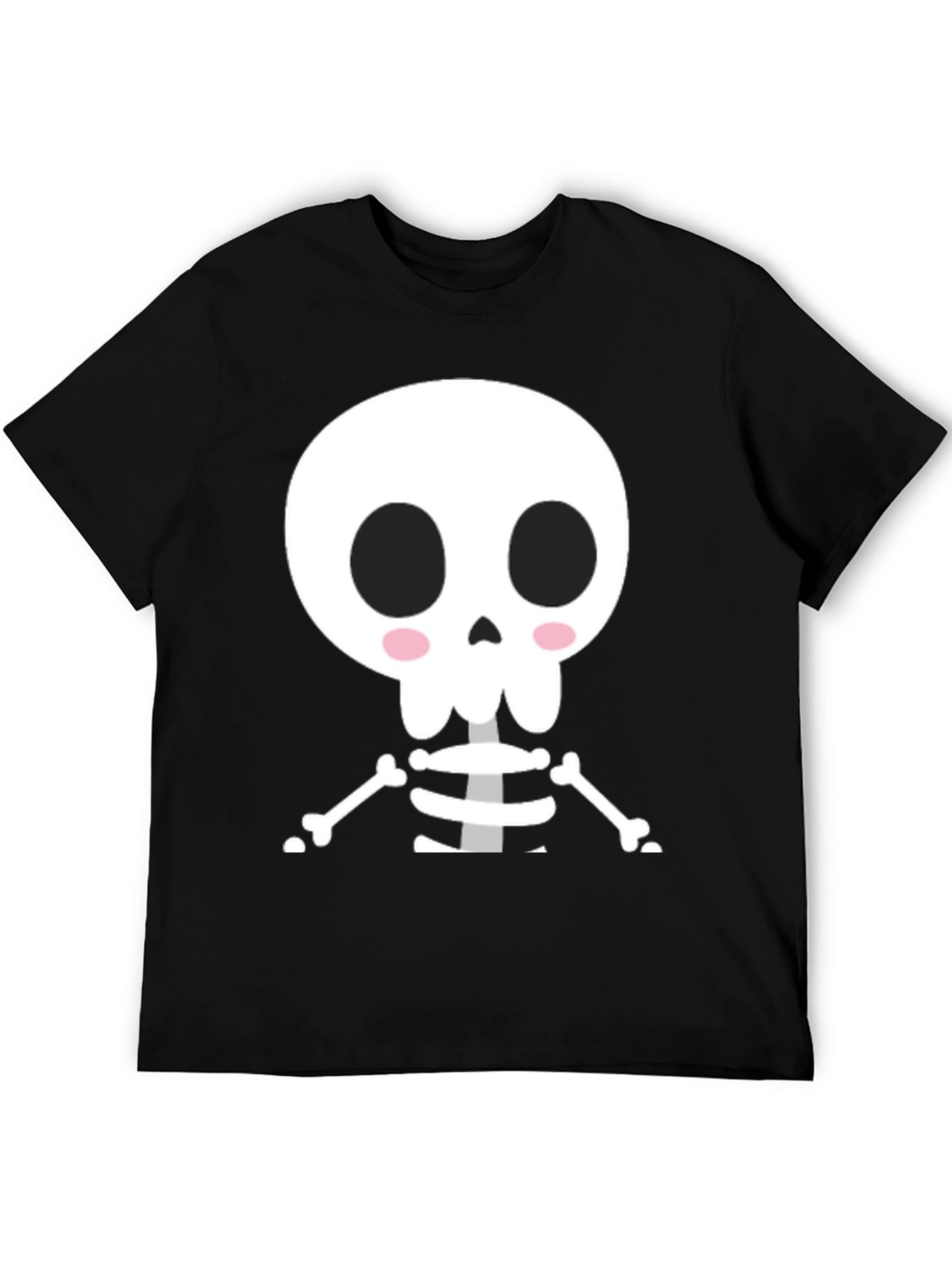 Cute Cartoon Skeleton Halloween T-Shirt