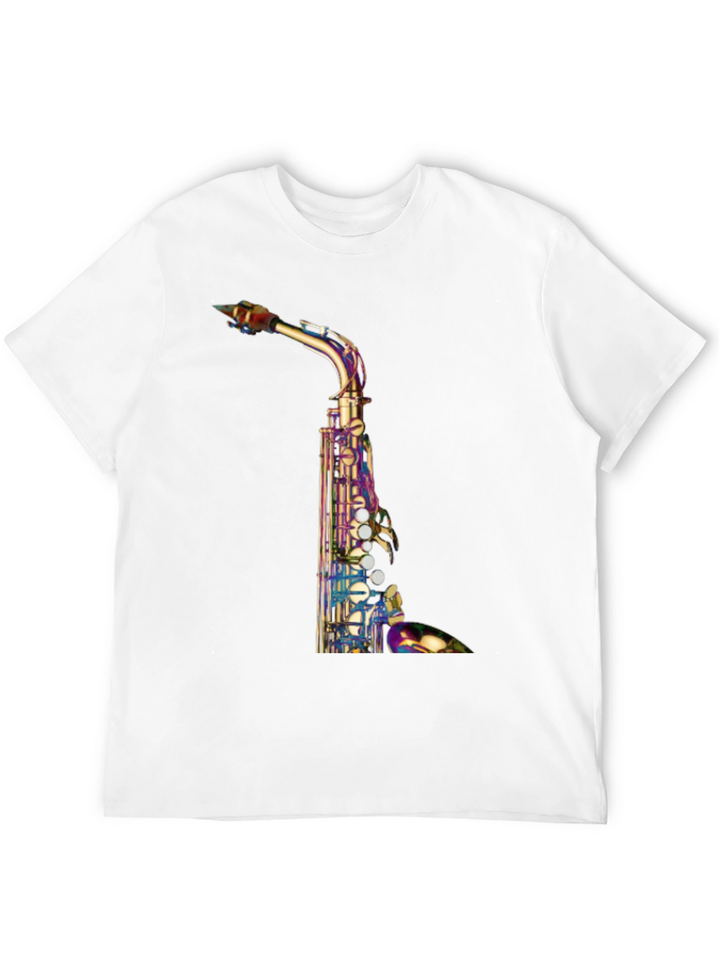 Saxophone Graphic T-Shirt - Unique Music Lover Tee
