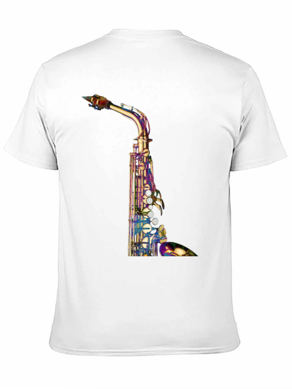 Saxophone Graphic T-Shirt - Unique Music Lover Tee