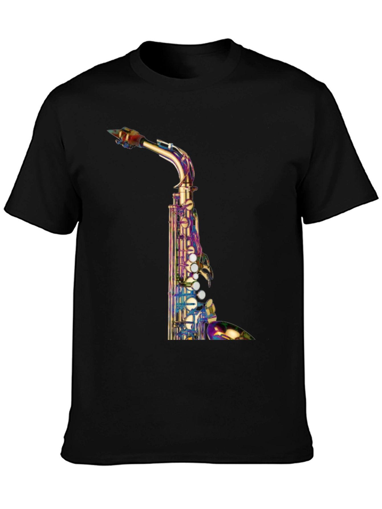Saxophone Graphic T-Shirt - Unique Music Lover Tee