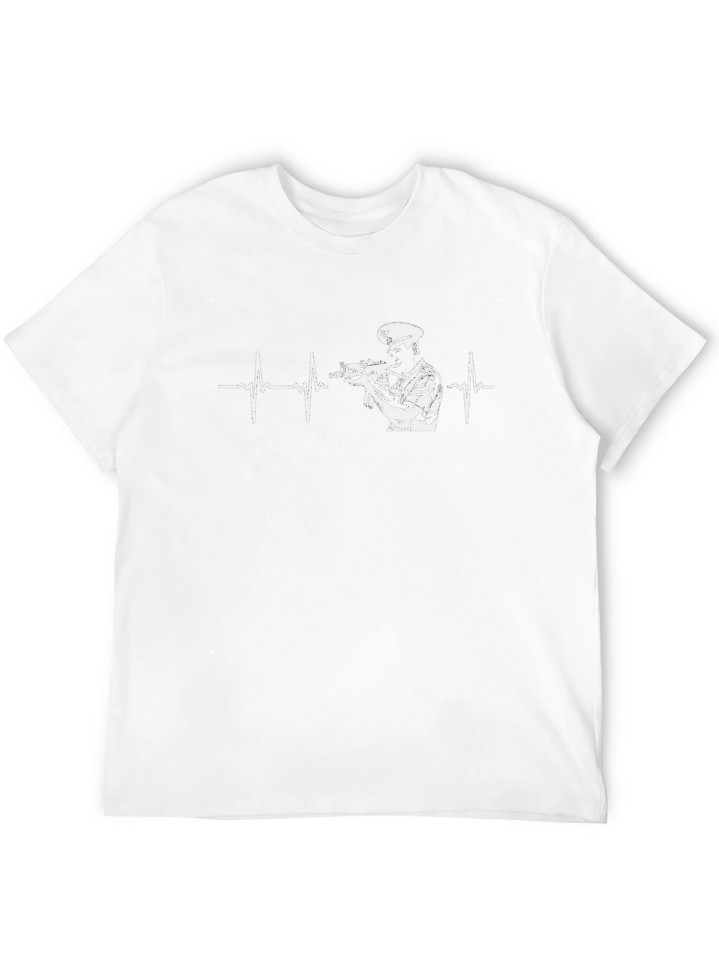 Tactical Heartbeat Tee - Shooter Design