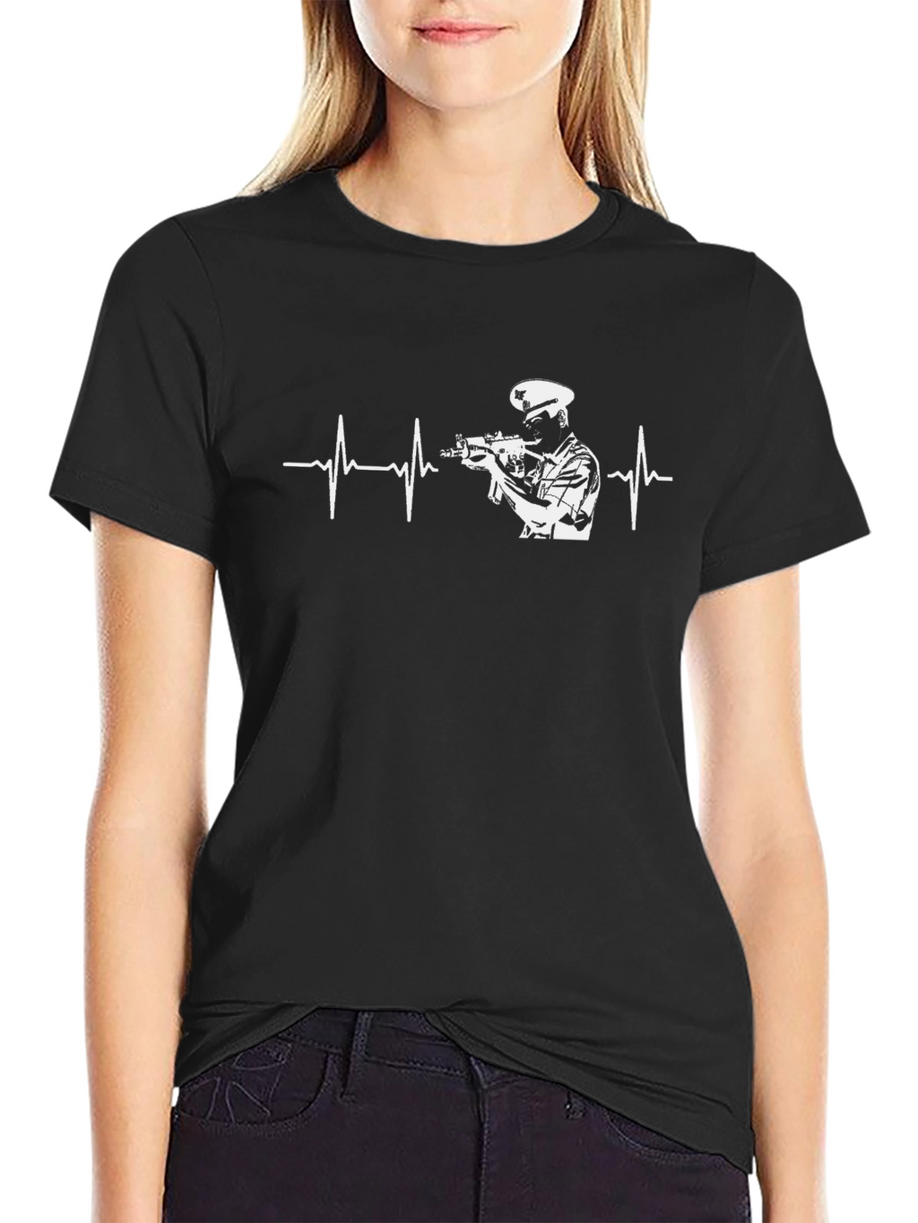 Tactical Heartbeat Tee - Shooter Design