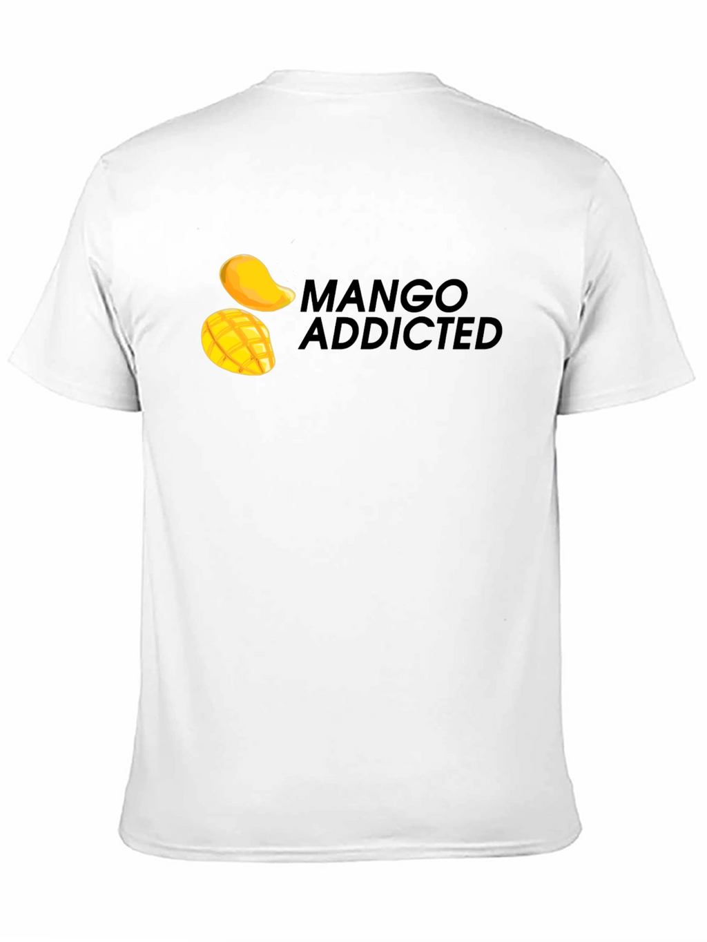 Mango Addicted Black T-Shirt