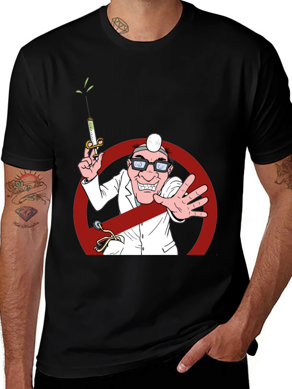No More Doctors Graphic Tee