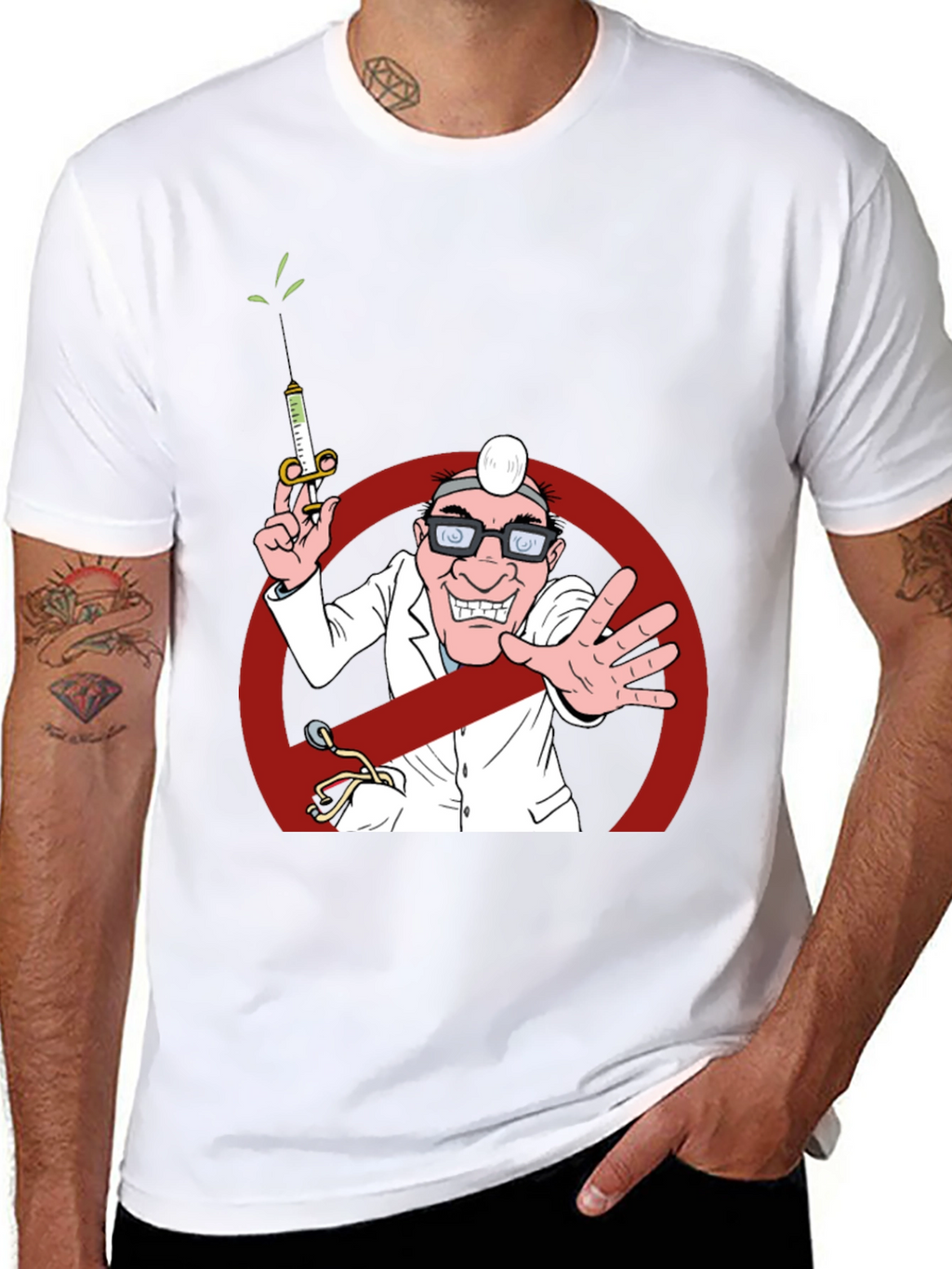 No More Doctors Graphic Tee
