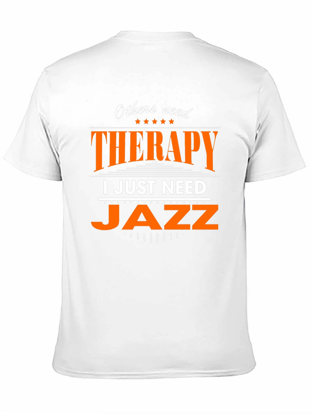 Jazz Therapy Graphic Tee - Music Lover T-Shirt
