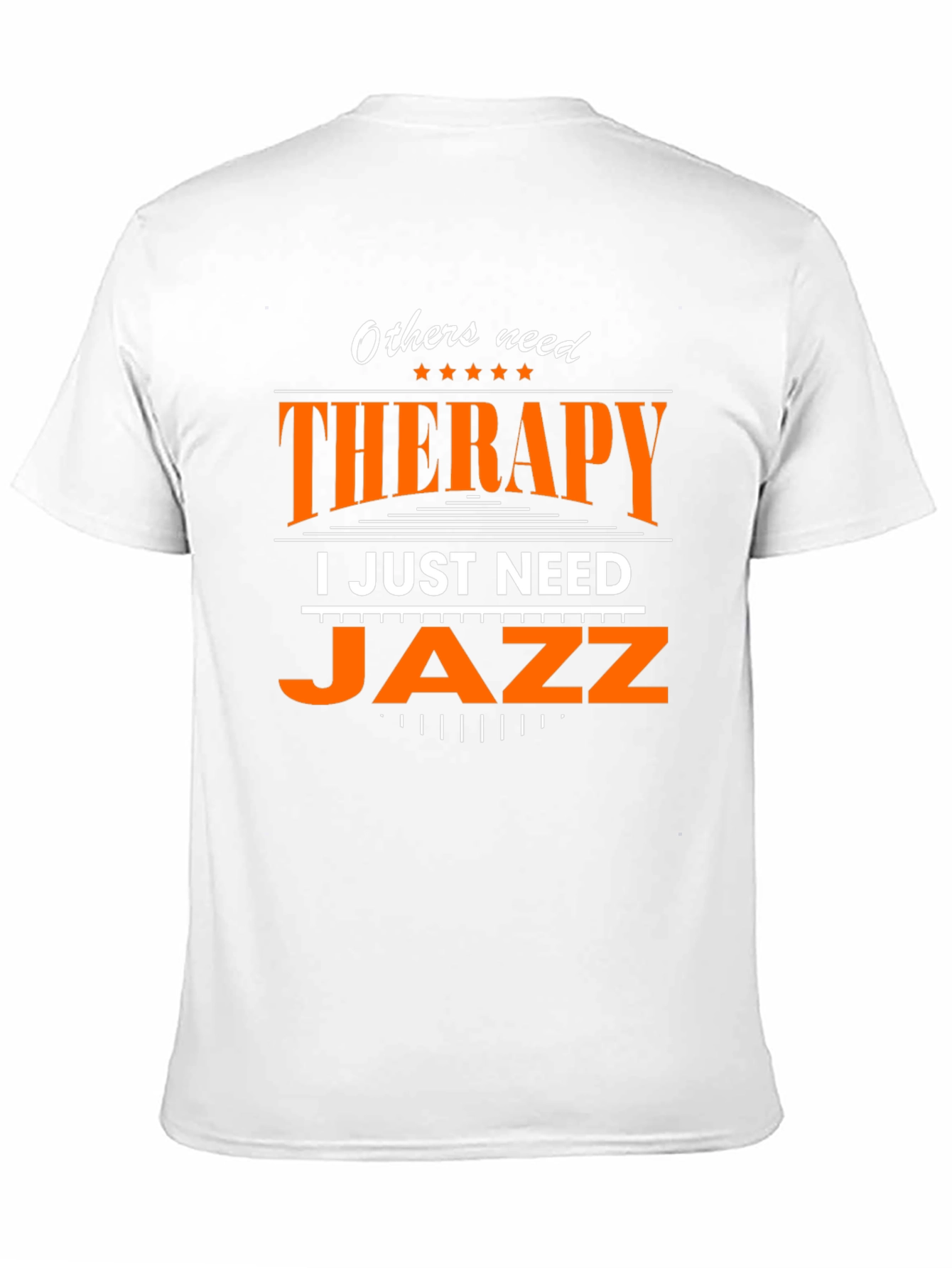 Jazz Therapy Graphic Tee - Music Lover T-Shirt