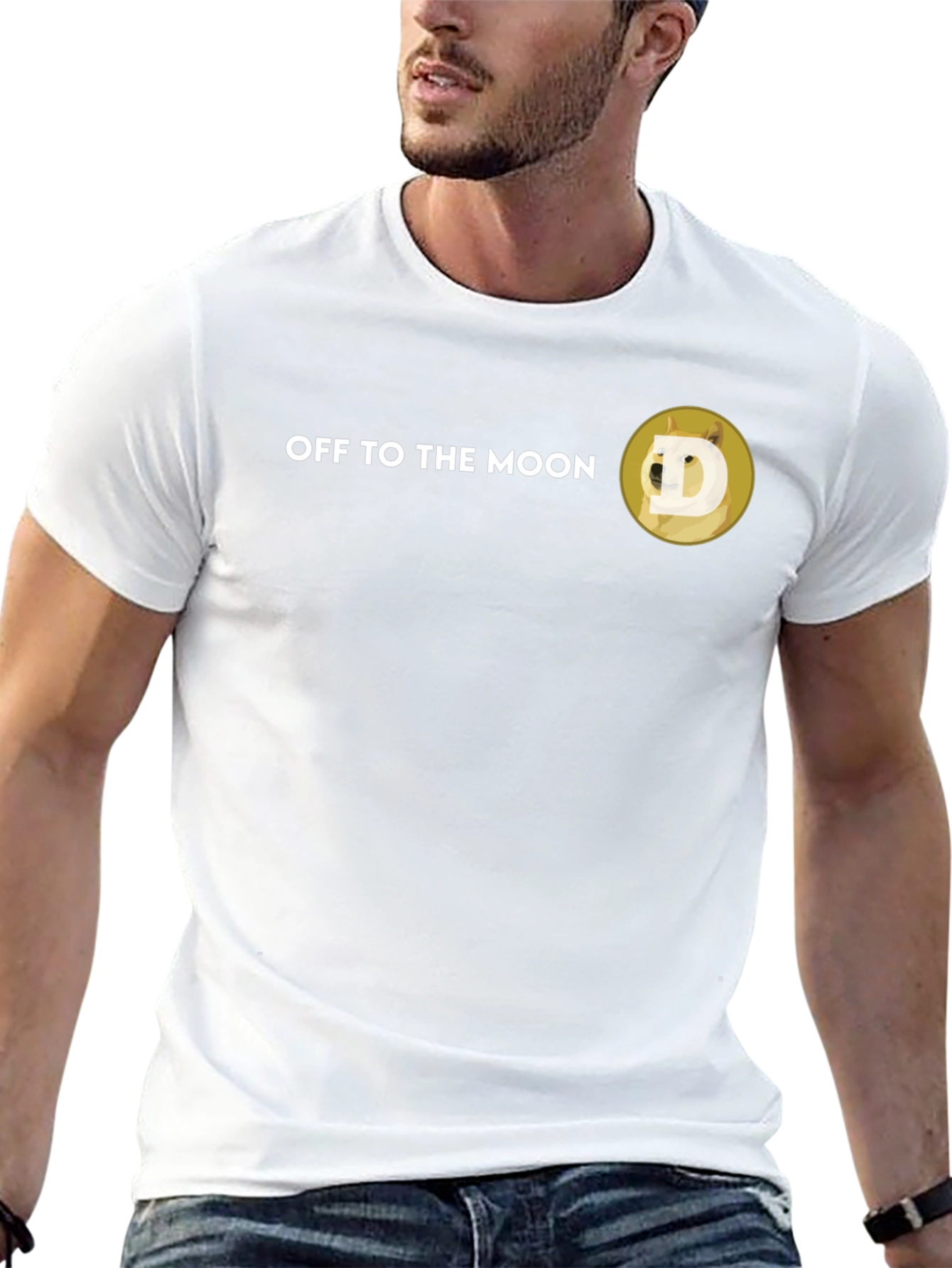 Off to the Moon Dogecoin T-Shirt