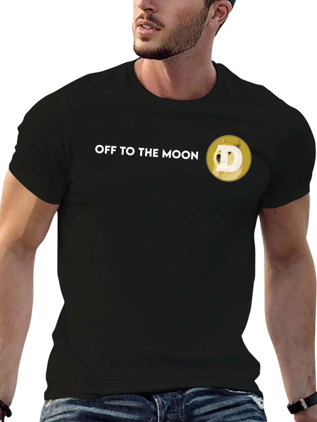 Off to the Moon Dogecoin T-Shirt
