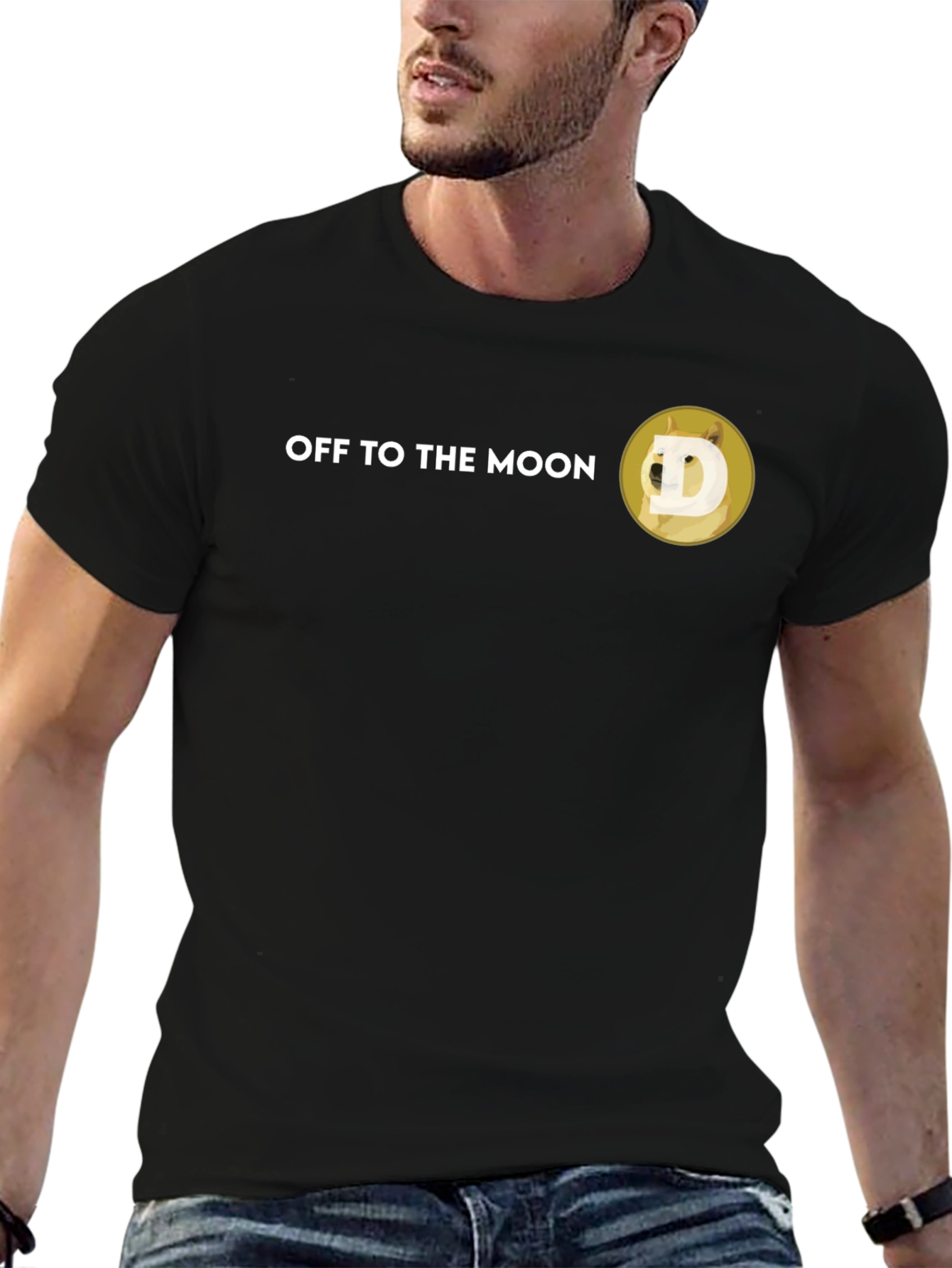 Off to the Moon Dogecoin T-Shirt