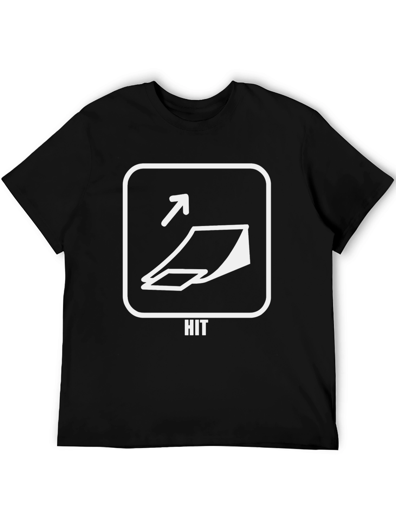 Hit Ramp Black T-Shirt - Stylish Stunt Apparel