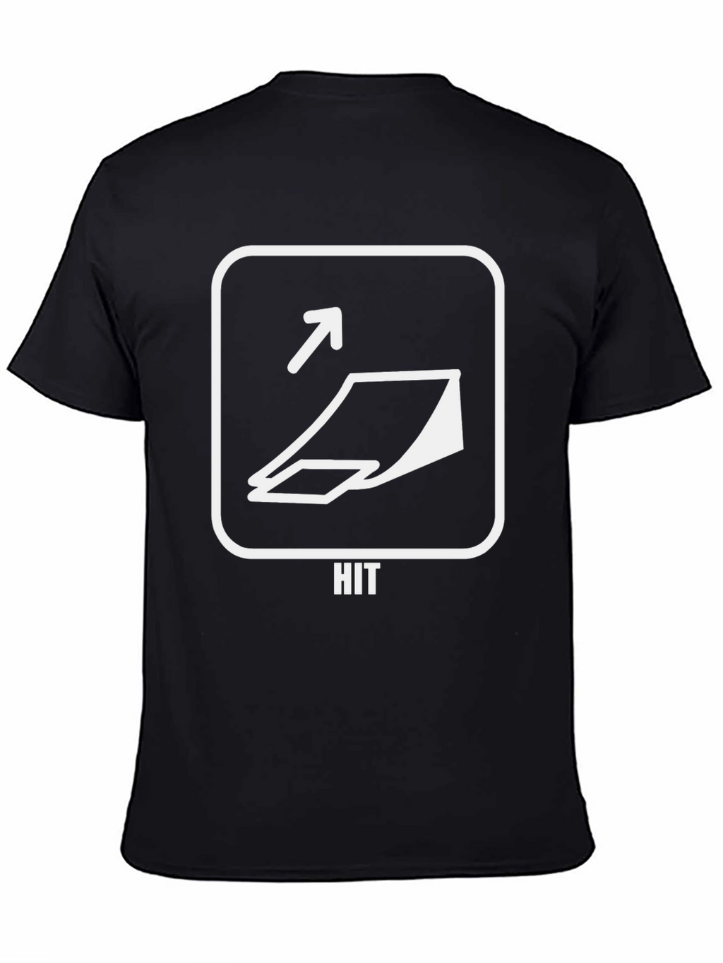 Hit Ramp Black T-Shirt - Stylish Stunt Apparel