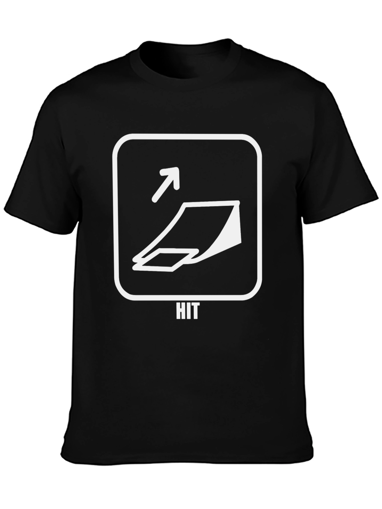 Hit Ramp Black T-Shirt - Stylish Stunt Apparel