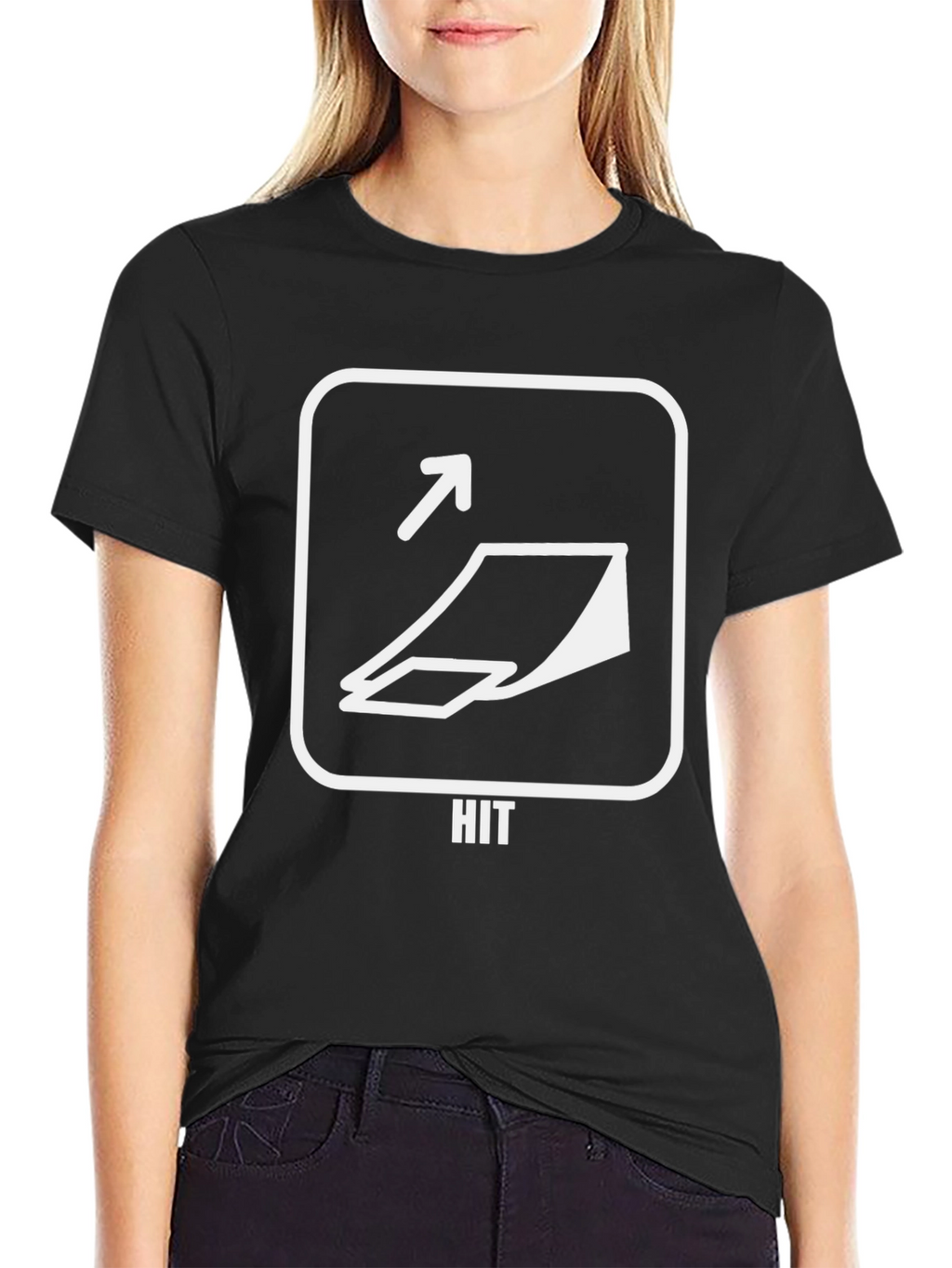 Hit Ramp Black T-Shirt - Stylish Stunt Apparel
