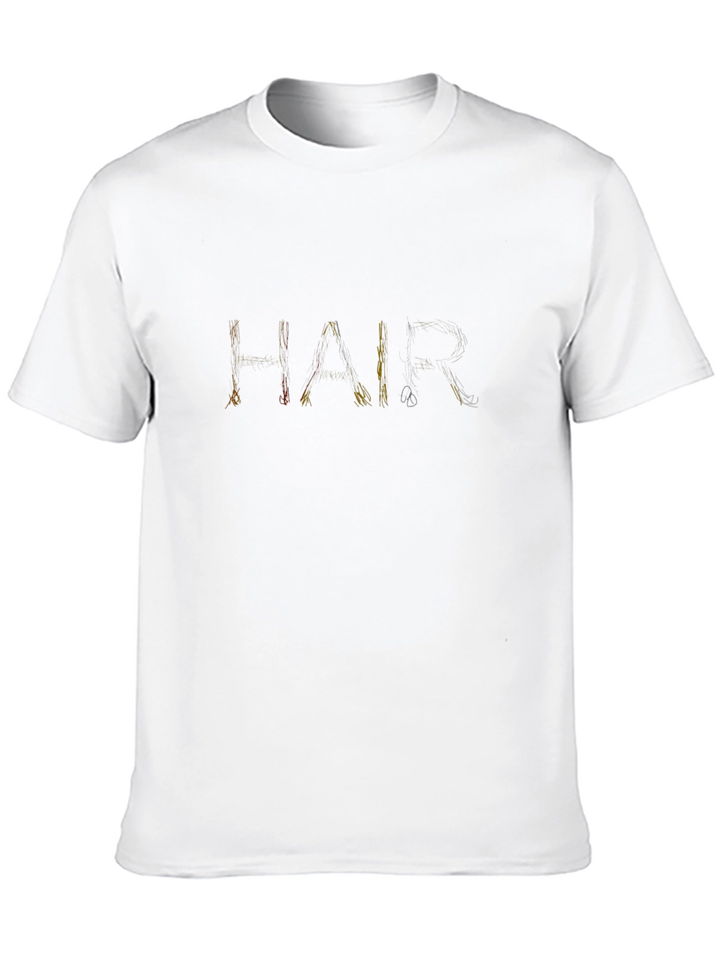 HAIR Graphic Black T-Shirt