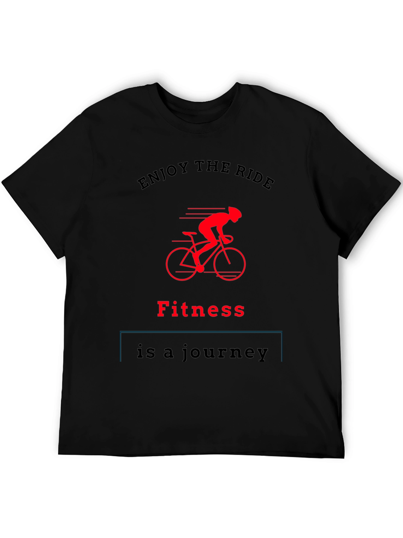 Fitness Journey T-Shirt Enjoy The Ride Tee