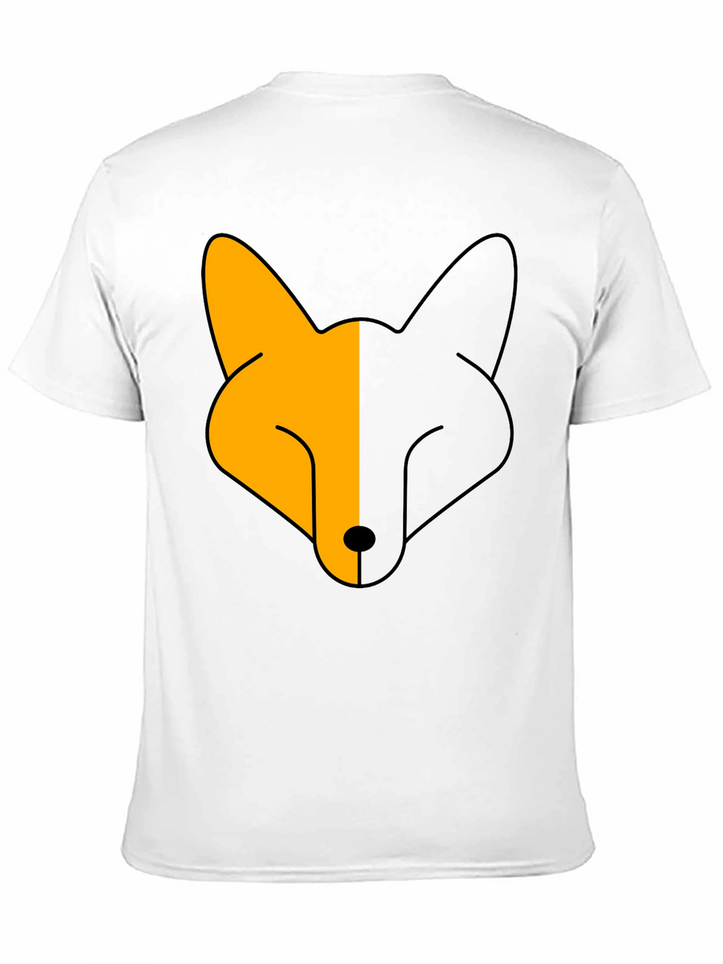 Two-Tone Fox Graphic Tee