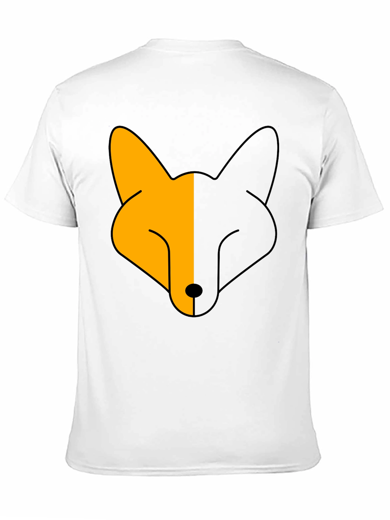 Two-Tone Fox Graphic Tee