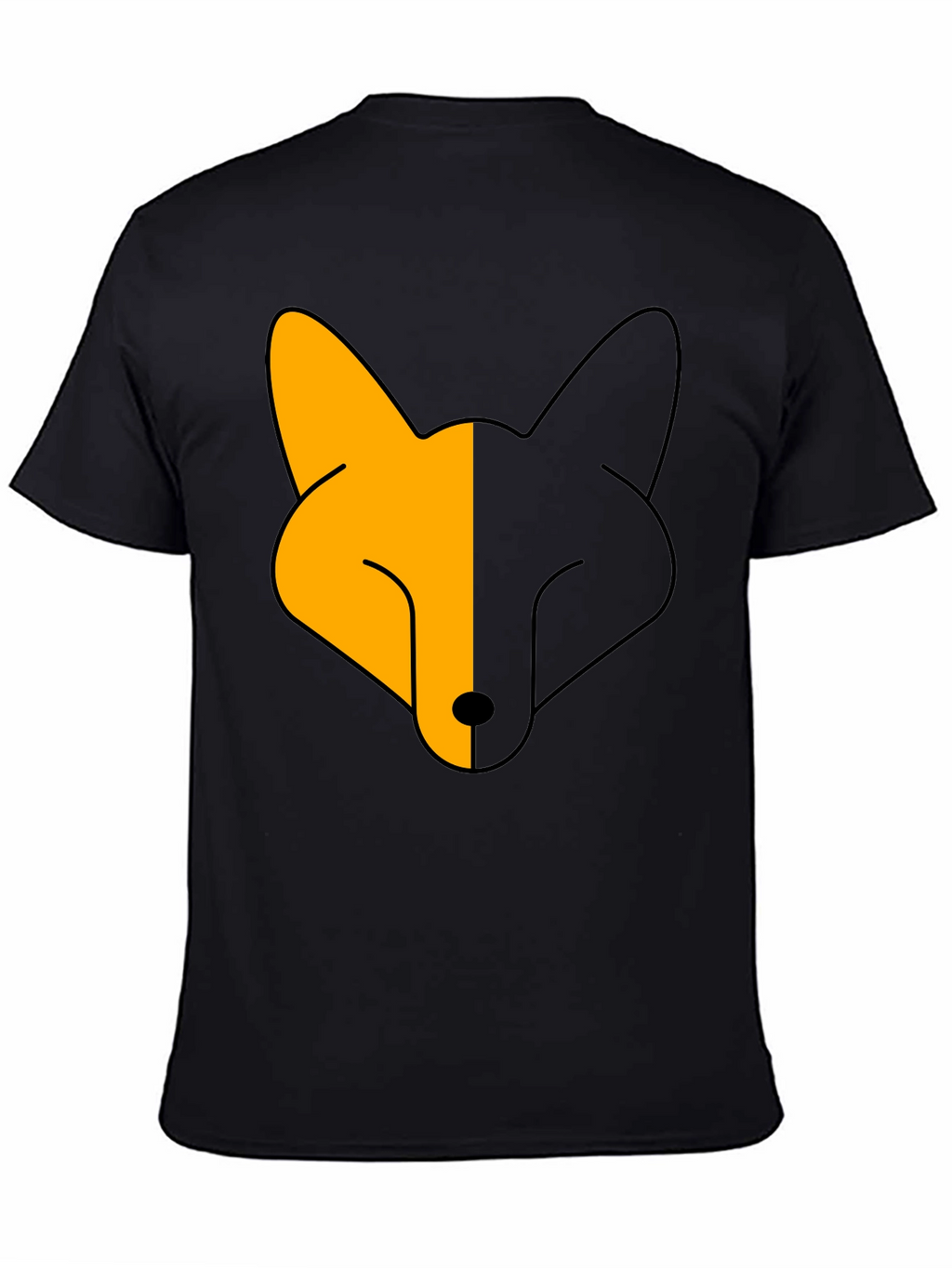 Two-Tone Fox Graphic Tee