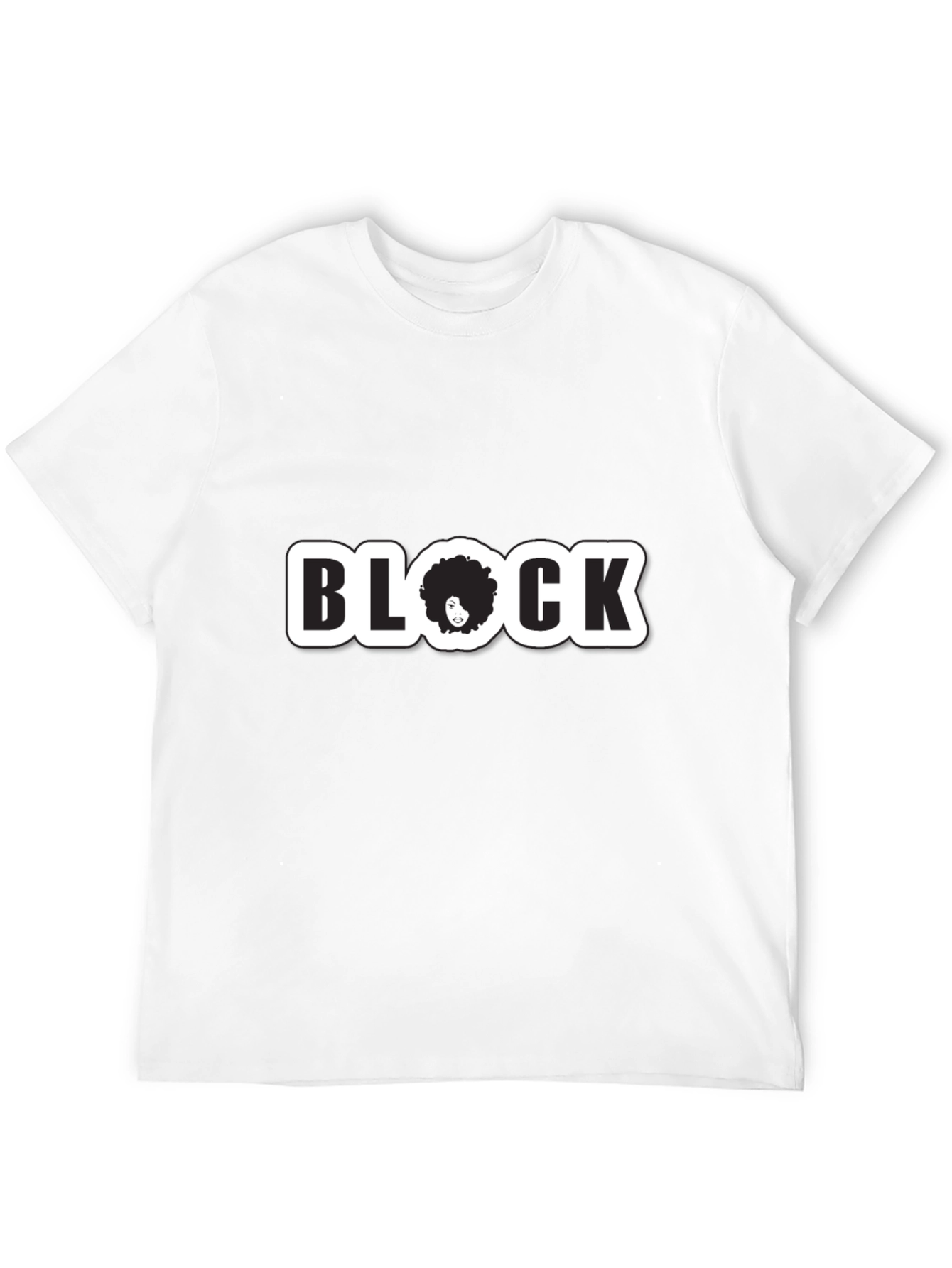 Black Pride Graphic Tee - BLOCK Afro Design