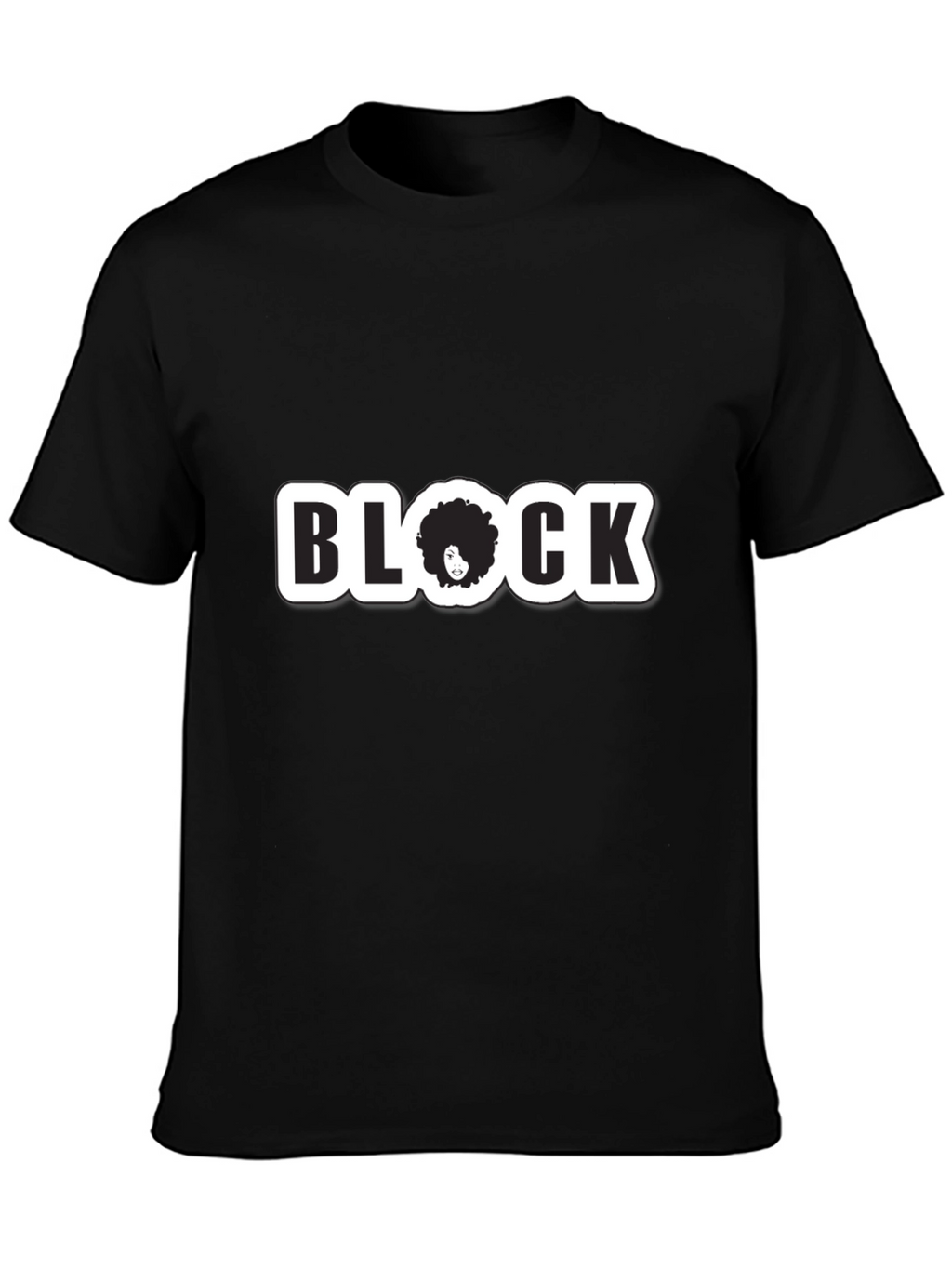 Black Pride Graphic Tee - BLOCK Afro Design