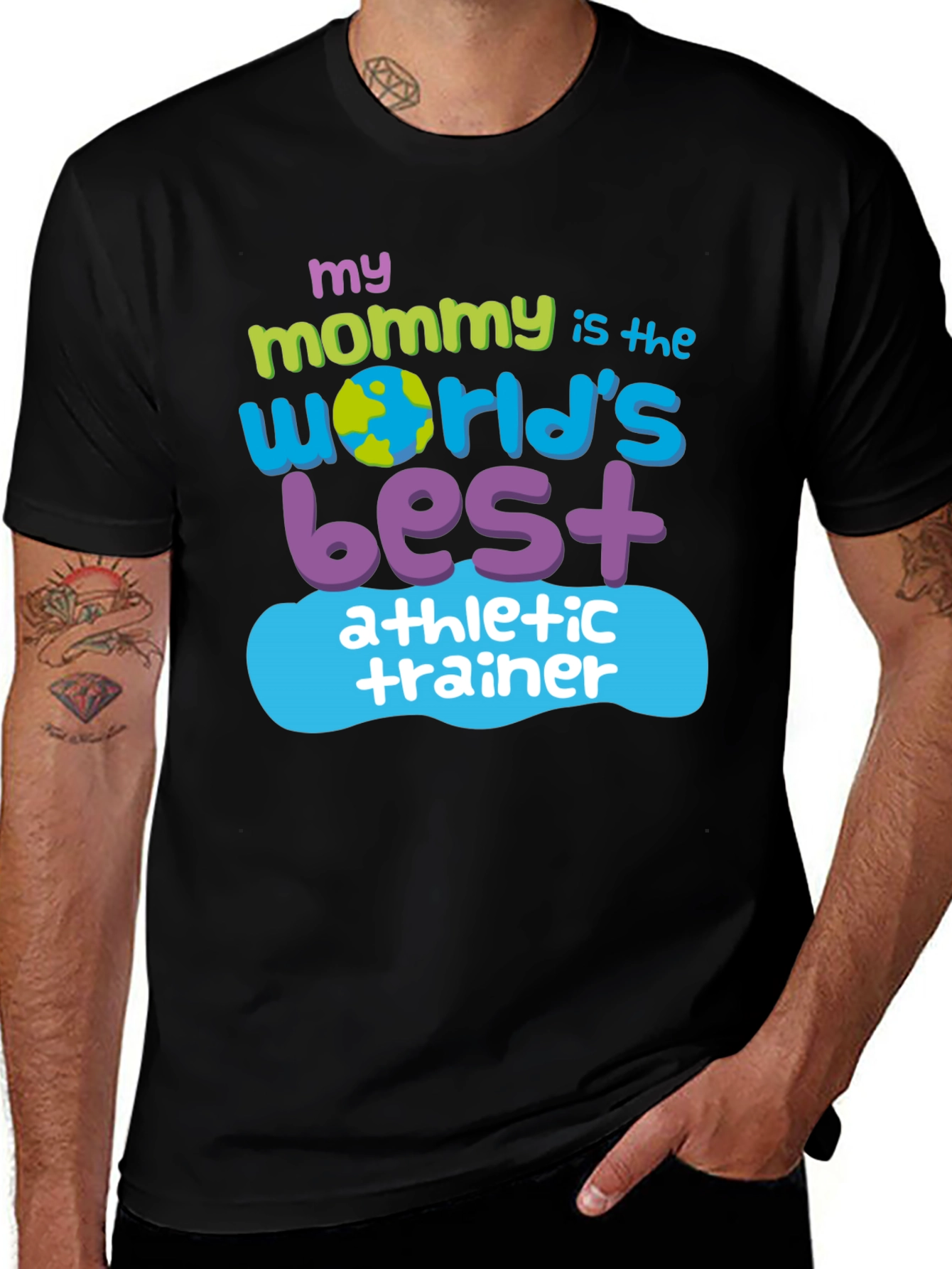 My Mommy is the Worlds Best Athletic Trainer T-Shirt