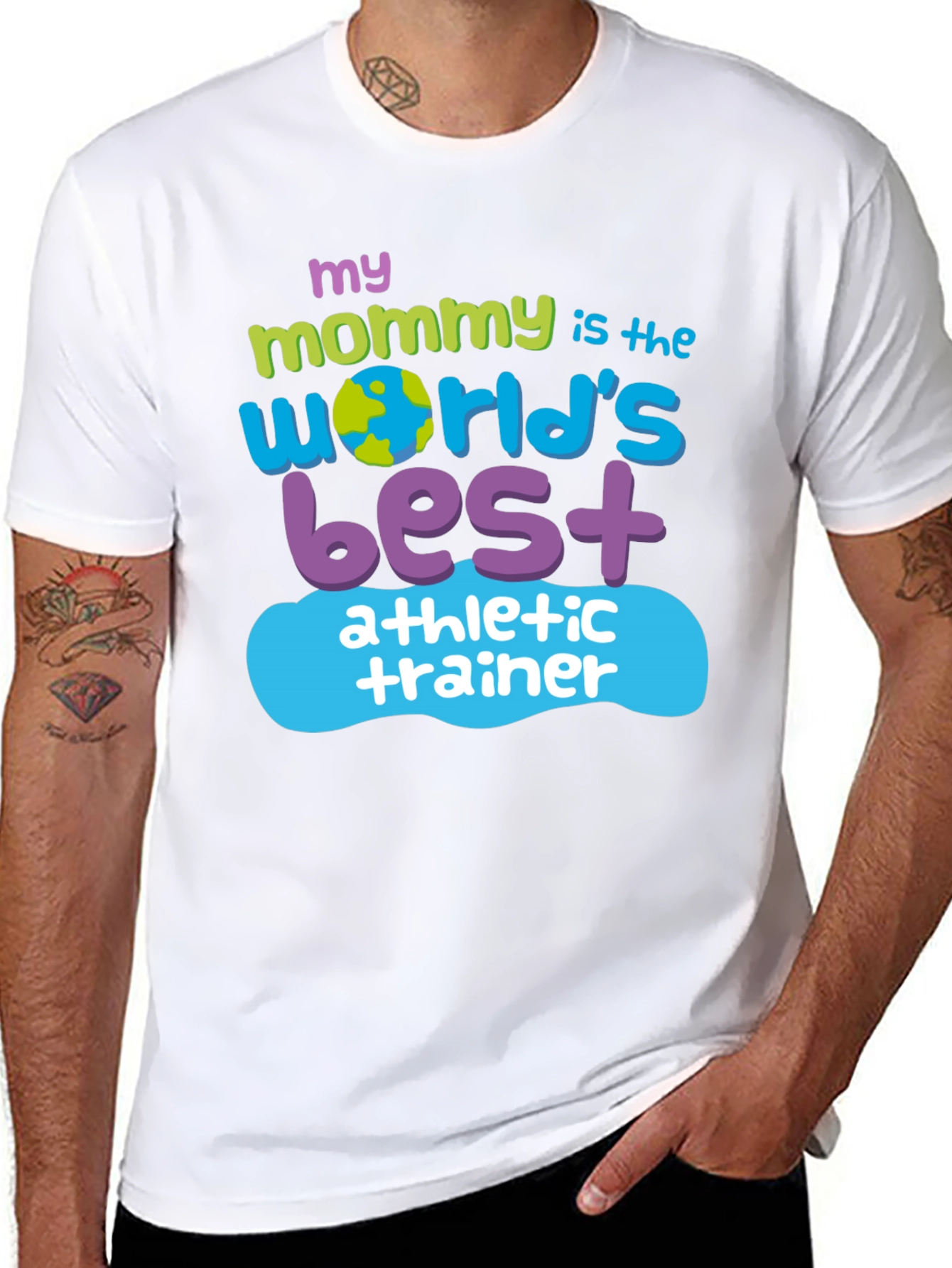 My Mommy is the Worlds Best Athletic Trainer T-Shirt