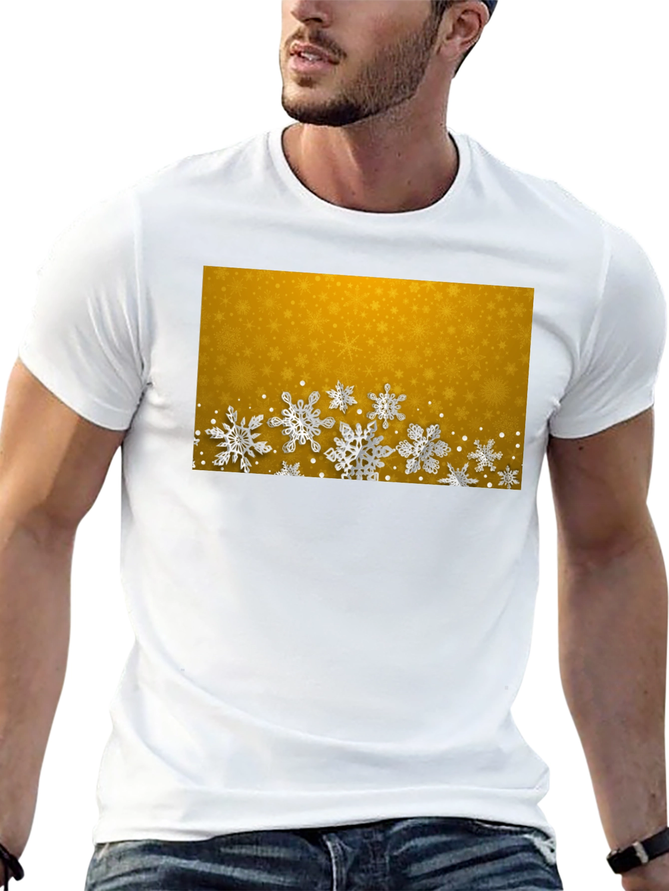 Festive Snowflake Graphic Tee