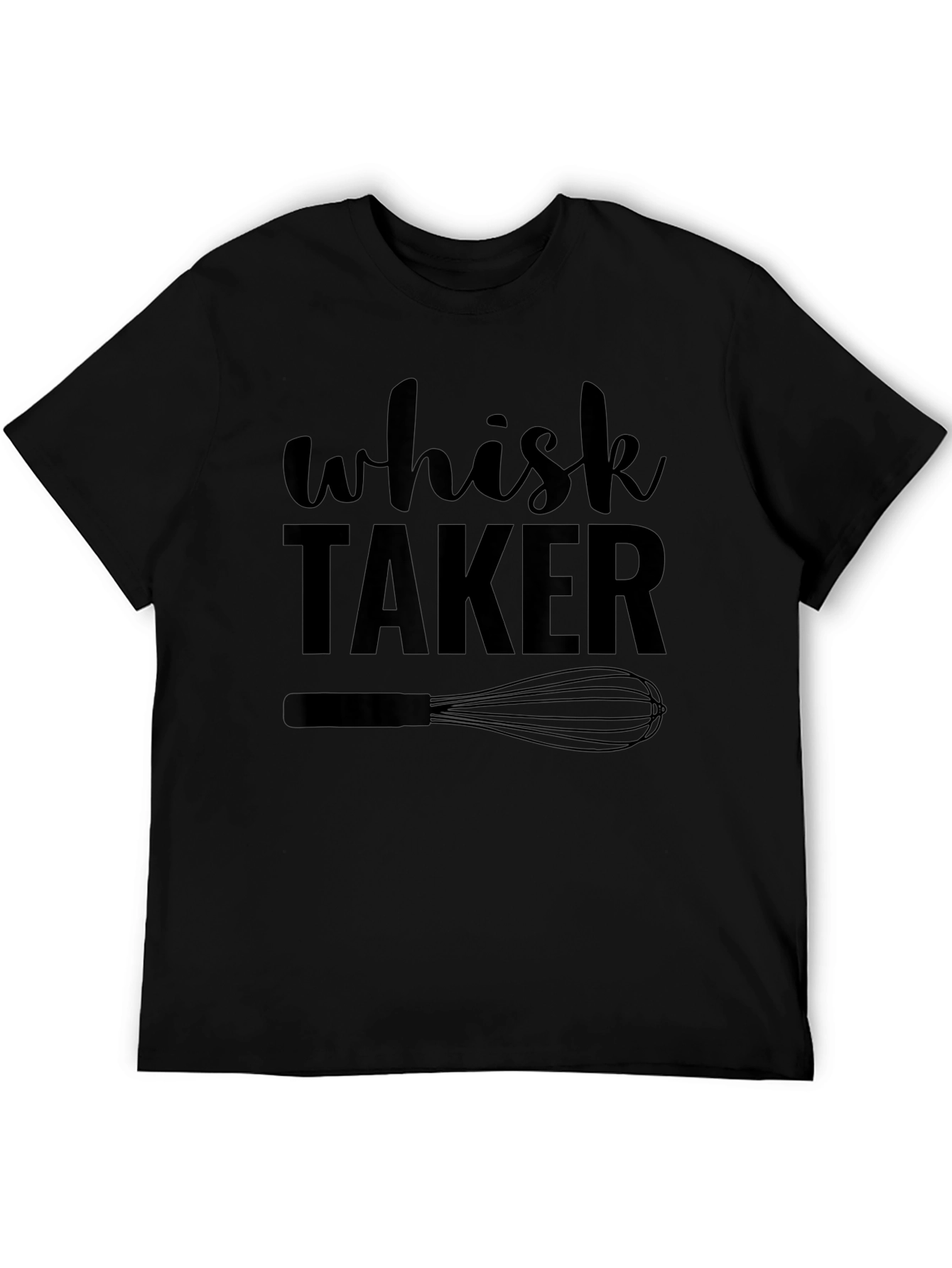 Whisk Taker Black Graphic T-Shirt