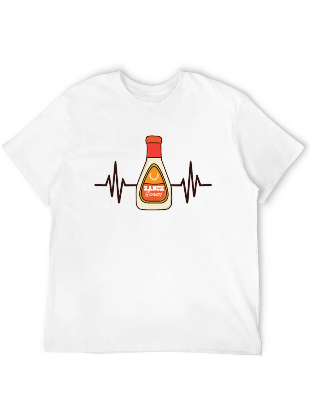 Ranch Dressing Heartbeat T-Shirt